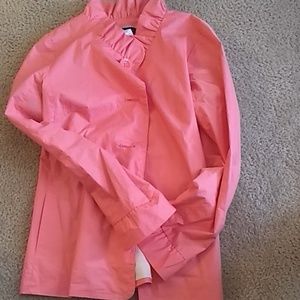 J Crew pink lightweight jacket